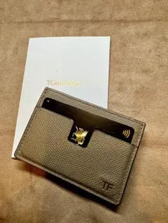 トムフォード ベージュ カードケース マネークリップ JCB THE CLASS