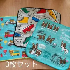 キッズ　ハンドタオル　3枚セット
