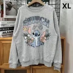 公式 ディズニー スティッチ パーカー スウェット XL