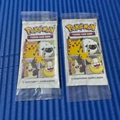 ポケモン 25周 海外限定未開封 ジェネラルミルズ限定パック　2パック