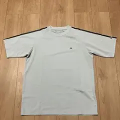 Champion ライトグレー Tシャツ