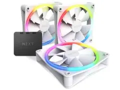 NZXT F120 RGB DUO TRIPLE PACK White
