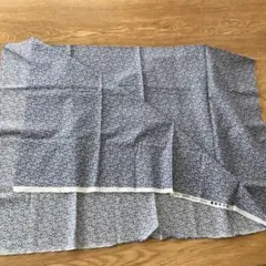 リバティ　布地　ペッパー　ブルー 105✖️75