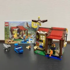 値下げ LEGO クリエイター 3in 1シリーズ 森のキャビン 31098