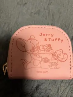Jerry & Tuffy コインケース ピンク