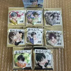 春の嵐とモンスター ハート型キャラバッジコレクション 全8種 セット BOX付き