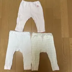 ベビー下着スパッツ　パッチ　ズボン下　￼3枚