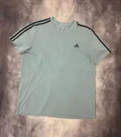 adidas アディダス Tシャツ 3本ライン XL