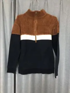 opening ceremony ジップ切替スウェット