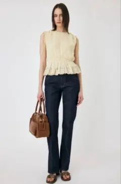MOUSSY MVS CENTER PRESS STRAIGHT センタープレス