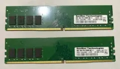 SanMax 8GB メモリモジュール 2枚セット