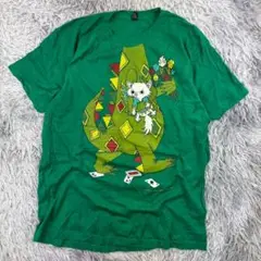 PIFF THE MAGIC DRAGONTシャツ/コメディマジック/グリーン