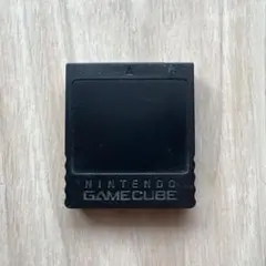 Nintendo GameCube メモリーカード ブラック