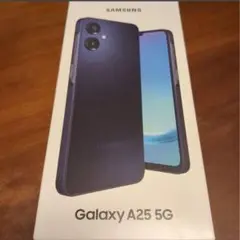 【新品未使用】Galaxy A25 5G SCG33 ブラック