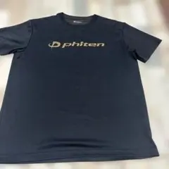 phiten バドミントン大会シャツ ブラック