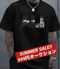 モハメドアリ　ボクシング Tシャツ サイズ XL ブラック