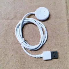 1m Pixel Watch 2 対応 充電ケーブル 充電コード USB 白