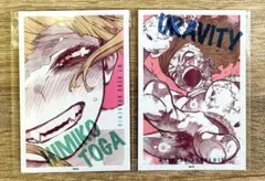 ヒロアカ　原画展　ワンシーンカードコレクション　トガヒミコ　麗日お茶子