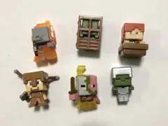 マインクラフト　フィギュア6点セット