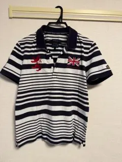 Admiral ポロシャツ ストライプ ニコルクラブフォーメン 46 Mサイズ