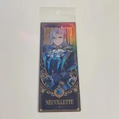 原神 ヌヴィレット 両面チケット しおり b