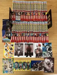僕のヒーローアカデミア 1〜42巻 全巻セット 初版、帯多数 ＋漫画特典