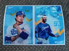 即購入◎竜ブロマイド10 中日ドラゴンズ　#20涌井秀章　#93カイル・マラー