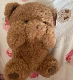 ぽーじんぐ くまさん　ぬいぐるみ ブラウン　新品タグ付き!!