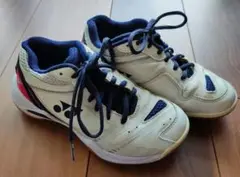 YONEX バドミントンシューズ ホワイト/ピンク　21センチ