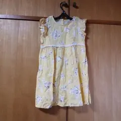 【新品未使用】Cath Kidston　イエロー花柄ワンピース　18-24ヶ月