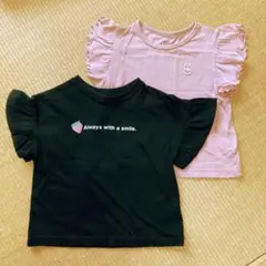 Tシャツセット　90センチ　ワッペン付