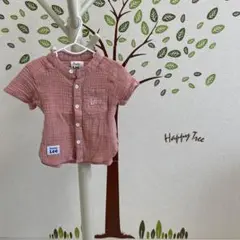 【値下げ中】Buddy Lee ピンクボタン付きシャツ