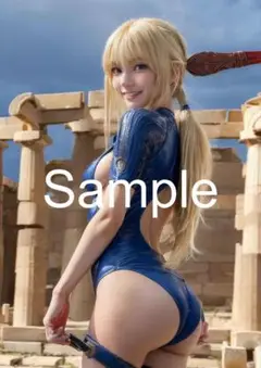 A4サイズアートポスター 1点もの 美女ポスター最高品質 D-Z-６７
