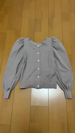 Allamandaアラマンダパフスリーブ カーディガン