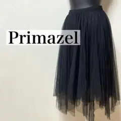 Primazel チュールスカート ブラック　フレアスカート