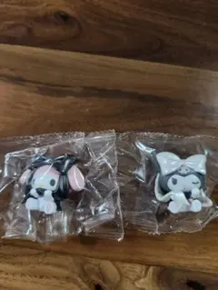 サンリオキャラクターズ バレエリボンフィギュア ガチャガチャ　マイメロ　クロミ