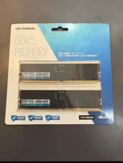 CFD DDR5 メモリー 16GB×2 PC5-44800