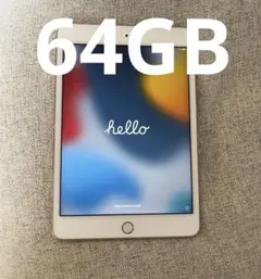 iPad mini4 レア64GB color pink 画面美品