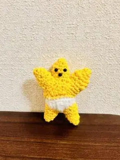 パンティ星人　ハンドメイド　あみぐるみ　キーホルダー　バッグチャーム