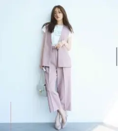 【雑誌掲載】エニィスィス セットアップ ジレ