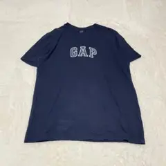 GAP ネイビー　半袖Tシャツ　オーバーサイズ　M　ゆったり　古着　アメカジ