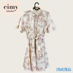 eimy istoire フレアースリーブワンピース ya194