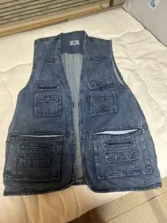 HNGSOT デニムベスト XXGHLSBSS