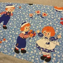 未使用アン＆アンディ×花柄の綿プリント生地