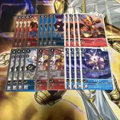 デジモンカードゲーム ルナモン コロナモン 銀河デッキパーツセット