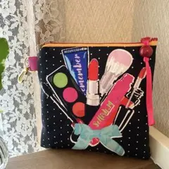 セルフィッシュM★ワガママパンチ★ホルダーつきマルチポーチ