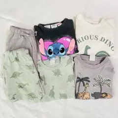 【ZARA・H&M まとめ売り】ベビーTシャツ＆ショートパンツ 80 6着セット