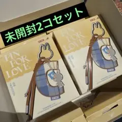 『未開封』POPMART LABUBU 2コセット PIN FOR LOVE