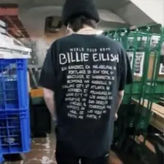 深瀬着用 billie eilish tシャツ