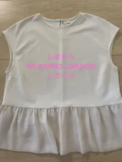 しまむら　HK WORKS LONDON ノースリーブブラウス